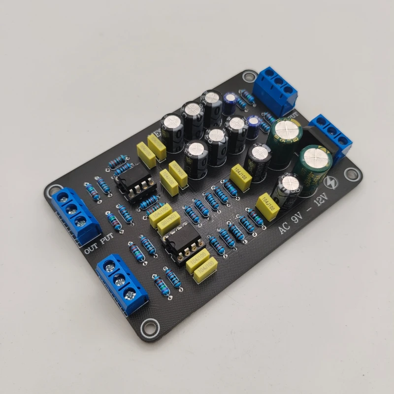 Double operational amplifier front stage non magnification amplifier divider NE5532 subwoofer electronic divider