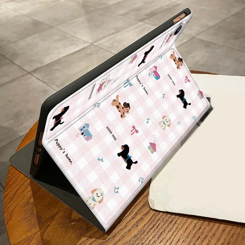 

Cartoon Sausage Dog Anime Cover Tablet Case For Samsung Galaxy Tab A A7 A8 A9 A11 S6 S11 Lite Plus 10.1 10.4 10.5 Inch