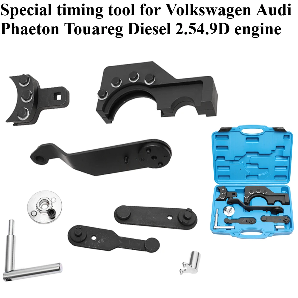 

For Volkswagen Audi Phaeton Touareg Diesel 2.5 4.9D Engine Timing Tool Set Special Automotive Repair Equipment