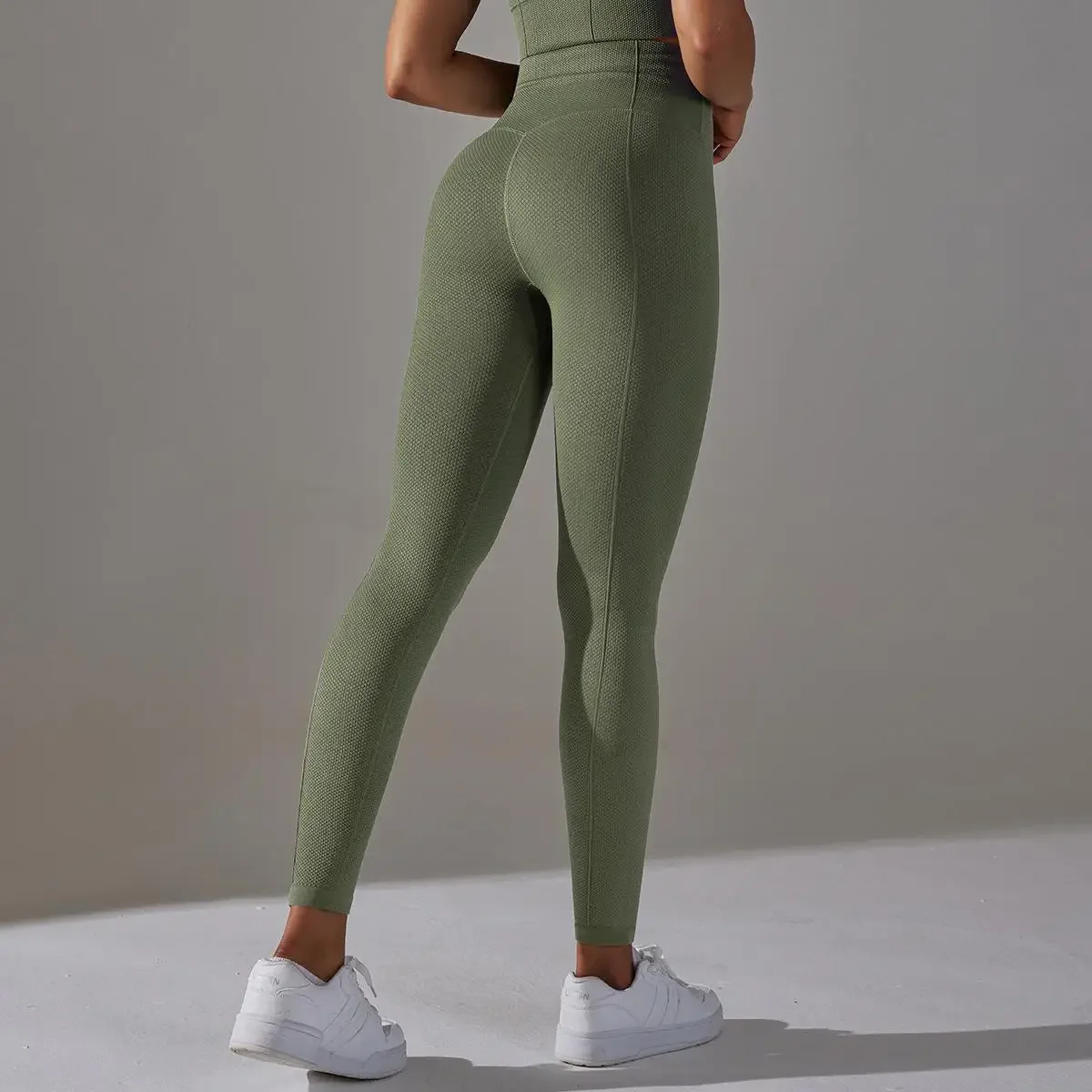 Seamless Leggings 여성 요가 바지 스크런치 레깅스 스포츠 스타킹 Ribbed Gym Push Up Legging 운동 피트니스 바지 여성 Legins