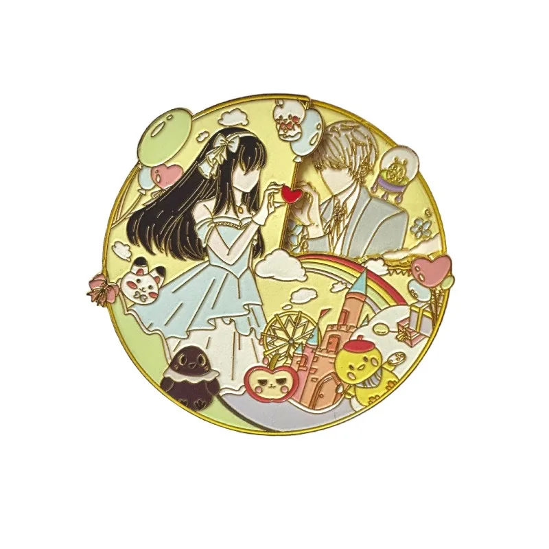 Deep Space 5-in-1 Qin Cher Li Shen Shen Xing Hui Qi Yu Xia Yi Day Game Merchandise Millet Rotatable Badge