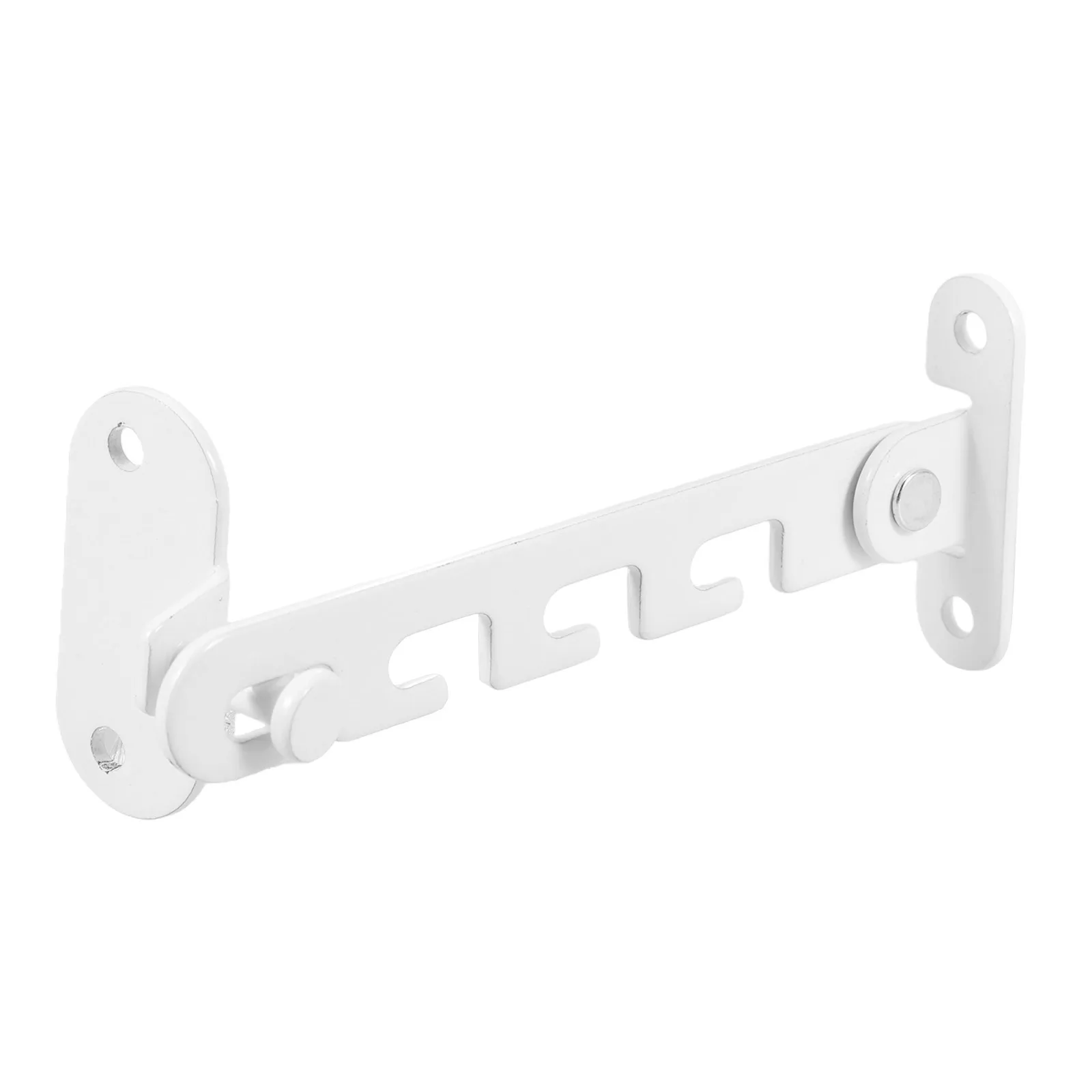 

1Set Window Lock Childproof Restrictor White Carbon Steel Safety Lock Windproof Hook for Doors Windows Window Guard