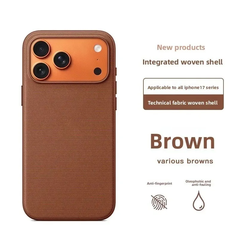 حافظة مغناطيسية لهاتف آيفون 17 برو/17 برو ماكس - شحن لاسلكي، حافظة مقاومة للصدمات لكامل الجسم مع طلاء مضاد للخدش