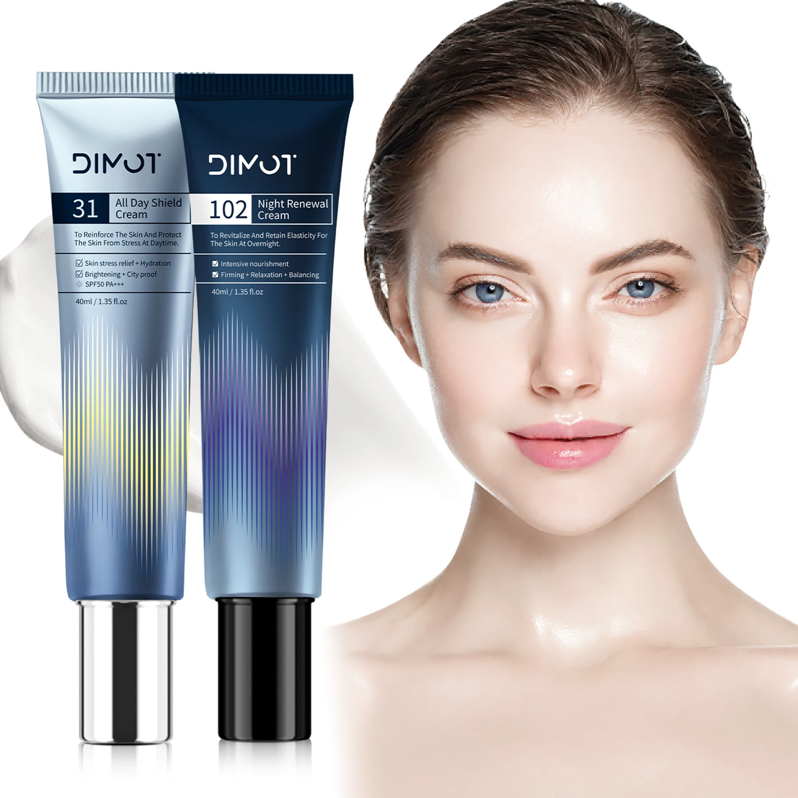 

Дневной и ночной крем для лица Питательный Укрепляющий Эластичность кожи Дневный Успокаивающий Увлажняющий Осветляющий Ночной косметический крем