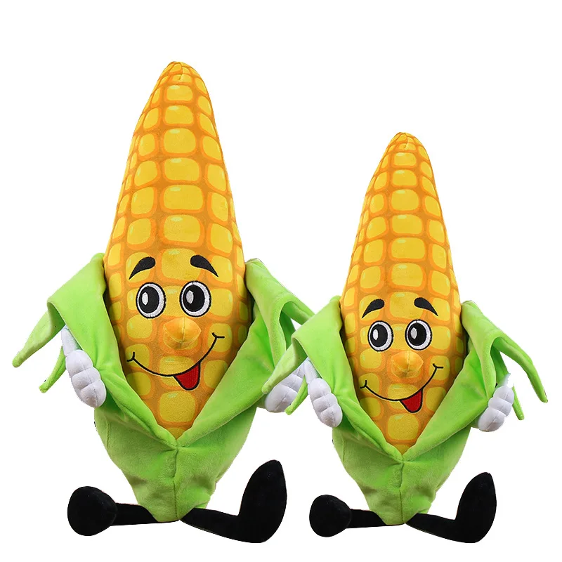 80 centimetri Del Fumetto Mais pannocchia di mais peluche bambola frutta verdura cibo Anti-stress morbido cuscino divano auto arredamento della stanza ornamento Cuscino regalo