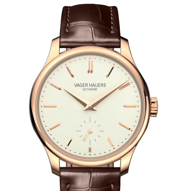 

limited edition small three-pin watch men's mechanical watch manual waterproof 37mm two-and-a-half small dial 6196 men's watch