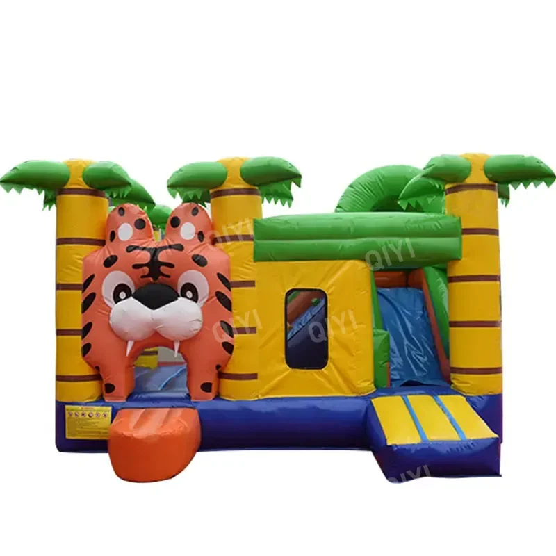 Brand New Inflatable Castle Animal Theme Bounce House For Kids Jumping Castle With Slide Inflatable Combo