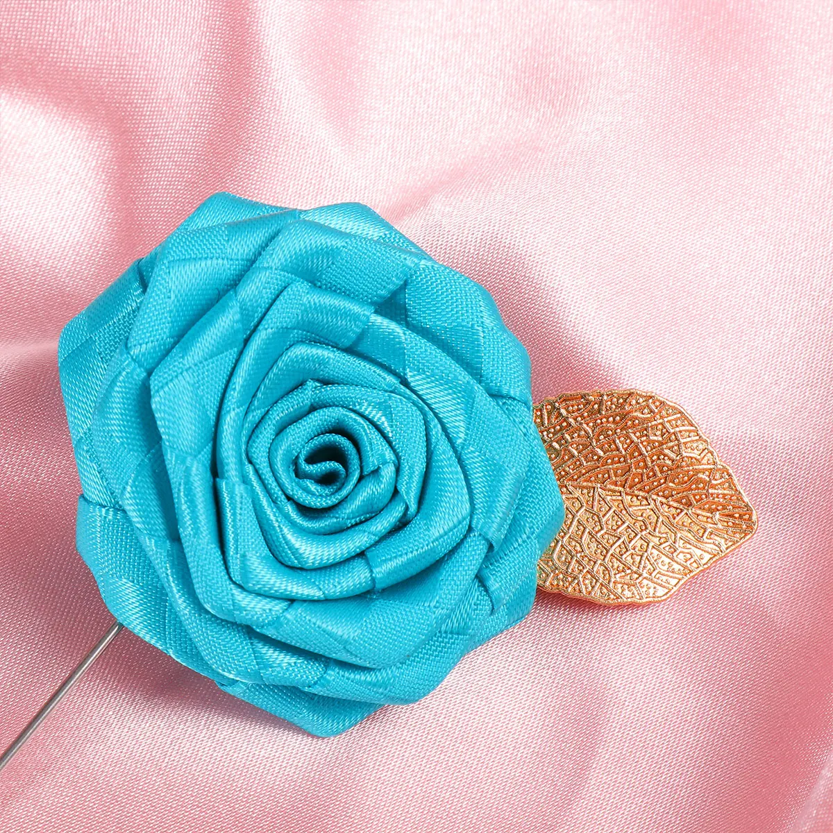 

12pcs Corsage Brooch Women Suit Breastpin Clothes Pin Fabric Flower Decoration for Wedding Party Prom Ceremonies