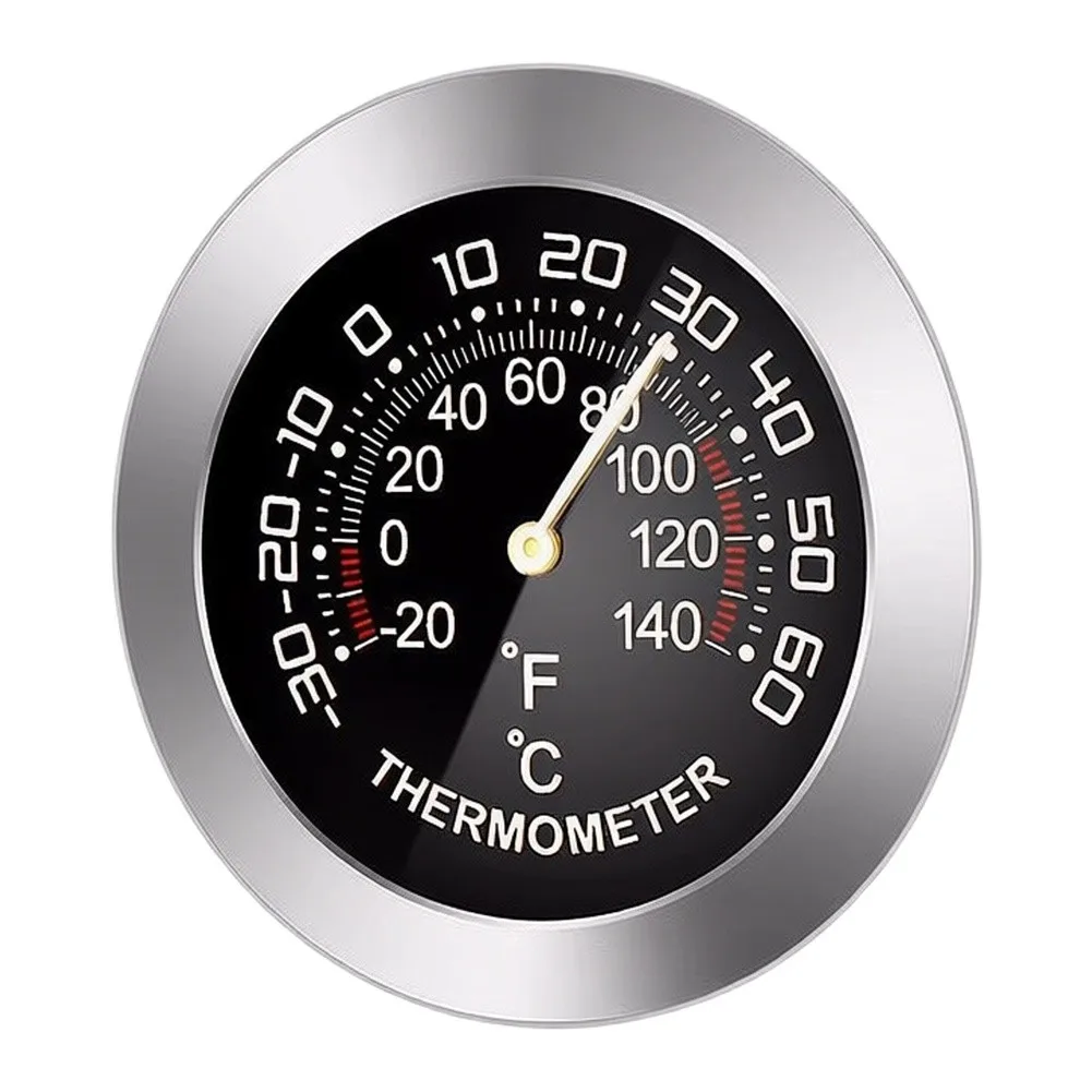 High-Precision Car Thermohygrometer Compact Digital Temperature Humidity Meter Portable Dashboard Monitoring Gauge Accessories