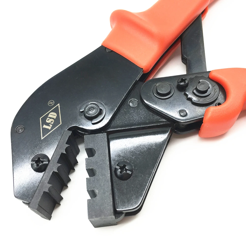 Rachet aglet crimping tools crimper for attach metal sheath aglets to the end of laces AP-2669B