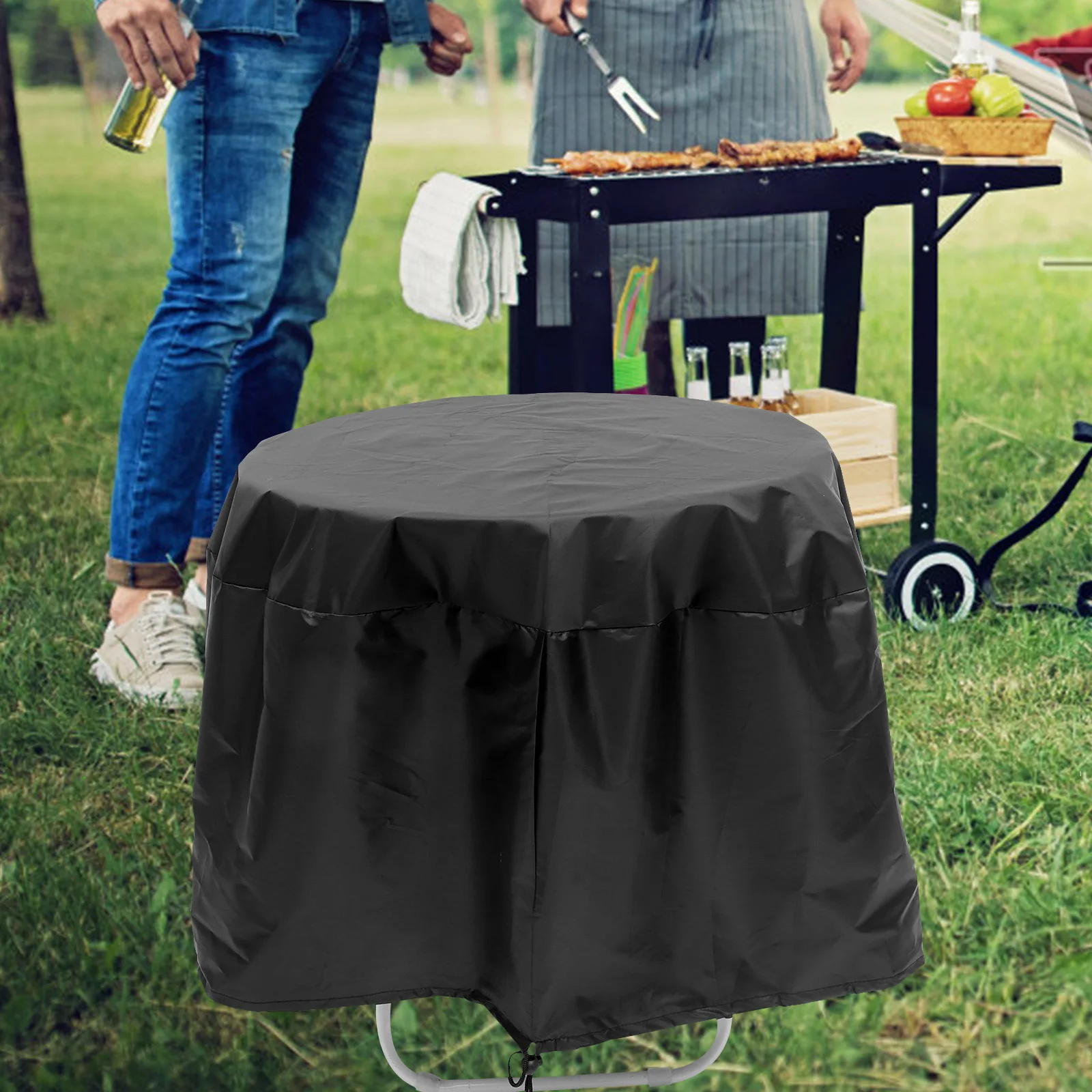 

210D BBQ 86x36cm Barbecue Oven Weatherproof Cover Waterproof Camping Accessories Gas Charcoal Oven Protective Cover Outdoor