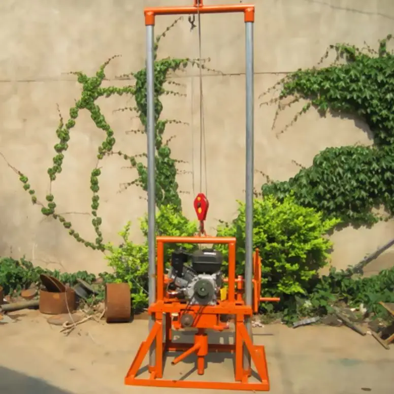 

Customized 80m High-Efficiency Small Fold Drilling Rig - Mini Water Well Drill with Water Pump