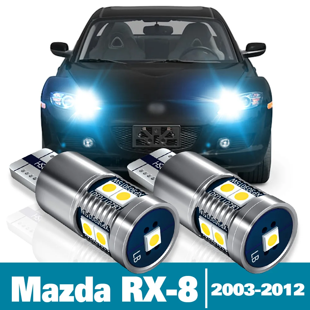 

2x LED Parking Light For Mazda RX-8 RX 8 RX8 SE FE Accessories 2003 2004 2005 2006 2007 2008 2009 2010 2011 2012 Clearance Lamp