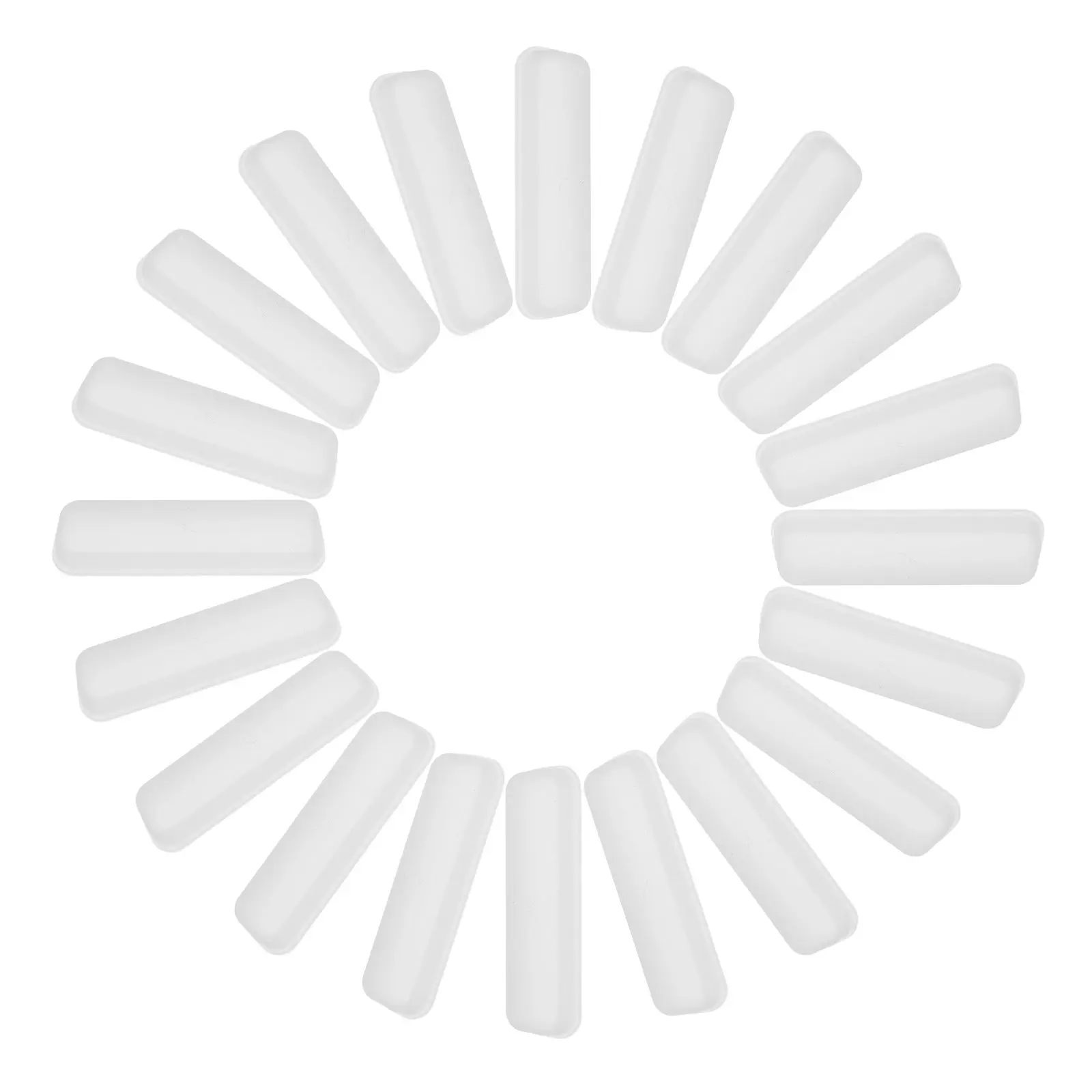 20Pcs Printer Port Protector Soft Silicone Dust Cover Parallel Port Plug Flexible Computer Printer Connector Dustproof Cap