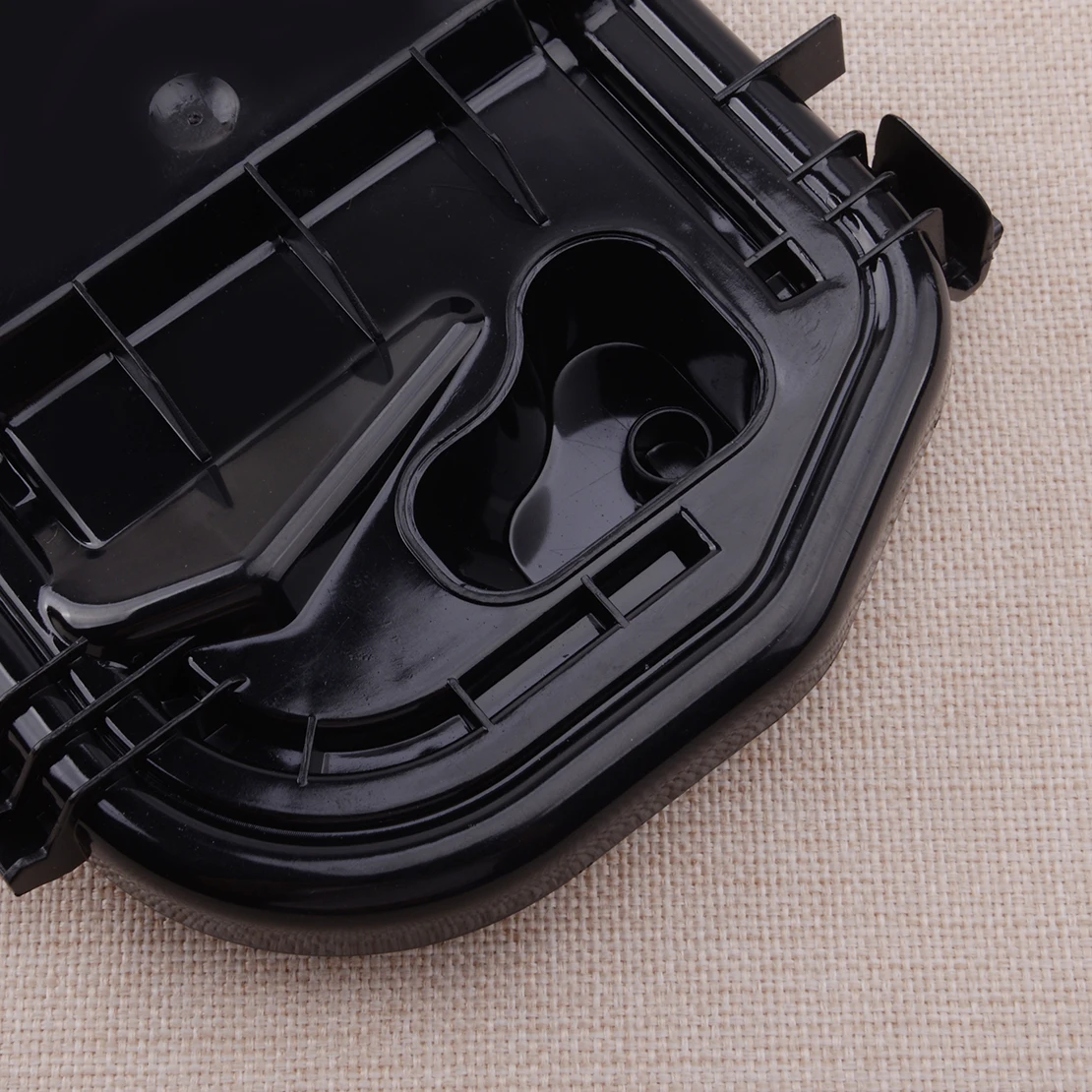 Left Black Headlight Cover Protective Cap Fit For Audi A6 S6 RS6 C6 2005-2011 4F0941159
