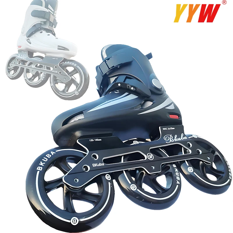 125mm 3 Wheels Professional ACBE-7 Adult Inline Roller Skates Shoes Ice Skate Speed Slalom For Men Women Skating Rollers Shoes