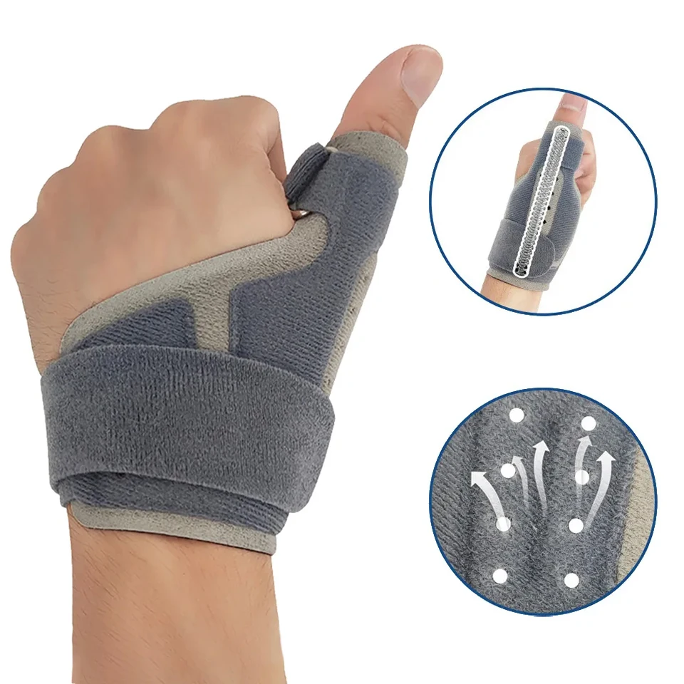 1PC Thumb Spica Splint Stabilizer Wrist Support Brace Protector Carpal Tunnel Tendonitis Pain Relief Right Left Hand Immobilizer