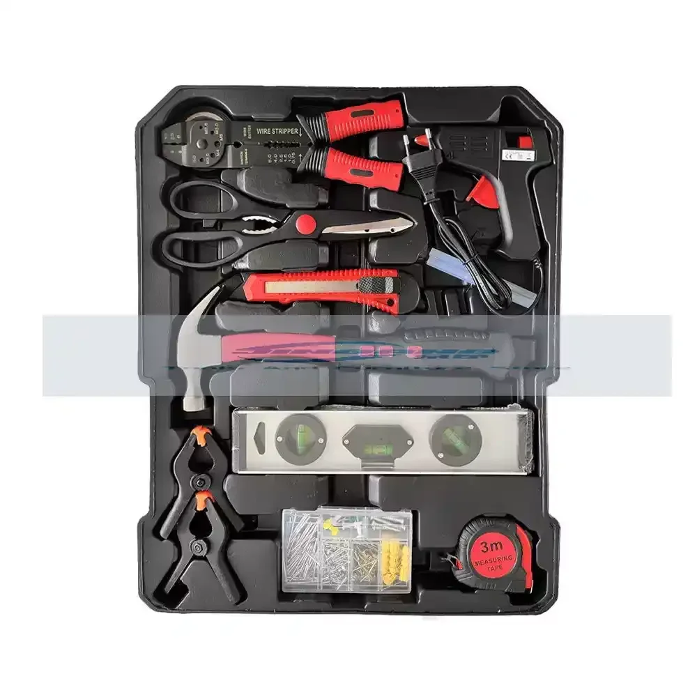 399-piece Set of Auto Repair Tools, Trolley Case Set, Light Sleeve Set, Household Hardware Repair, Auto Repair Toolbox.