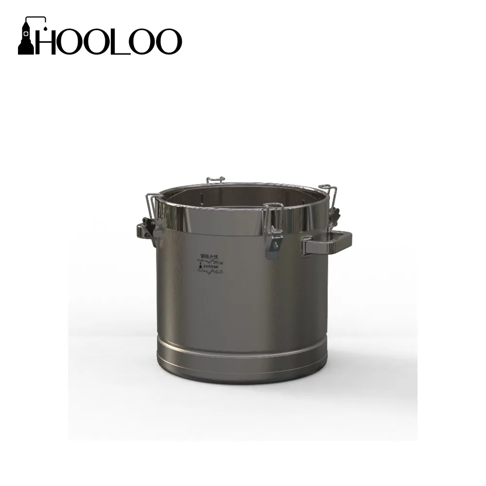 وعاء تخمير من الفولاذ المقاوم للصدأ للشاين ، التخمير ، درجة الغذاء ، التدفئة الكهربائية ، 50 لتر ، 65 لتر ، V ، V ، V ، تخمير