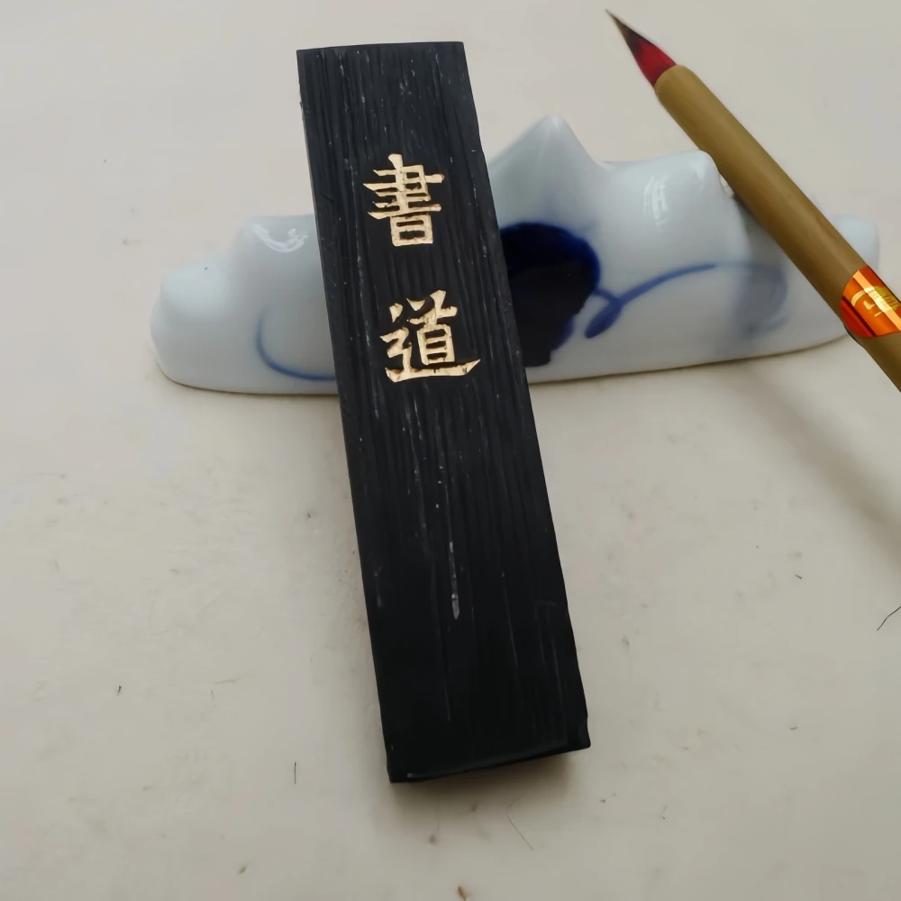 Shudao Kiefernruß-Tinte Chinesische Malerei- und Kalligrafiebedarf Tintenstift Tintenmahlstein Chinesische Tinte für Kalligrafie Tintenstein – Detail 10