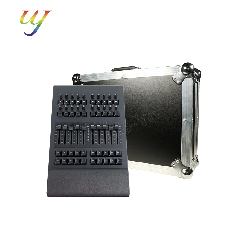 وحدة تحكم الإضاءة DMX Grand MA3، وحدة تحكم دافعة لذراع التحكم القائمة على الكمبيوتر، مناسبة لإضاءة مسرح شعاع اهتزاز الرأس. #4