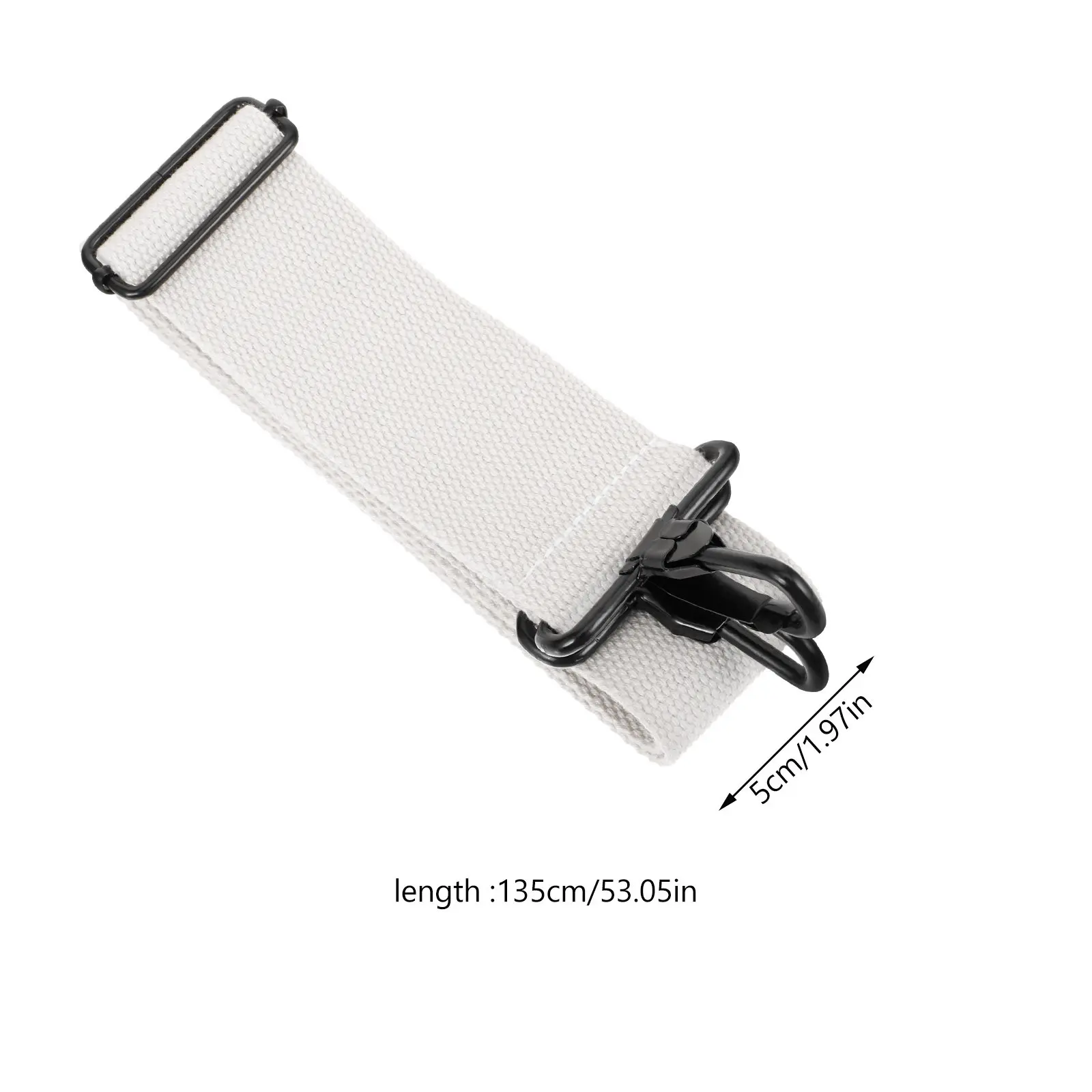 Military Snare Drum Strap Adjustable Drum Sling Marching Shoulder Belt Strong Load Support Comfortable Secure Carry