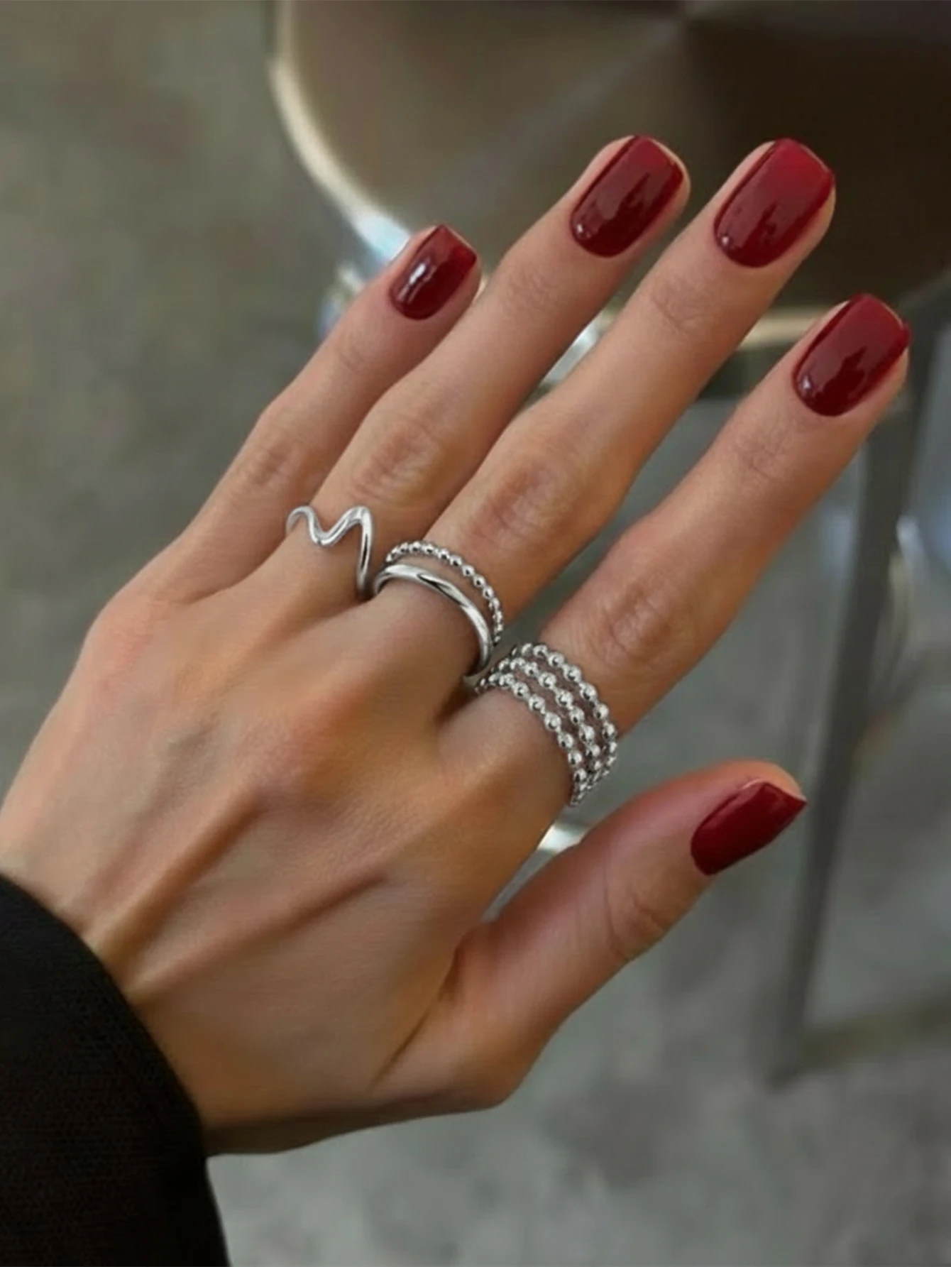 Minimalistische verstelbare op - Minimalist Ring Stackable recensie en prijs