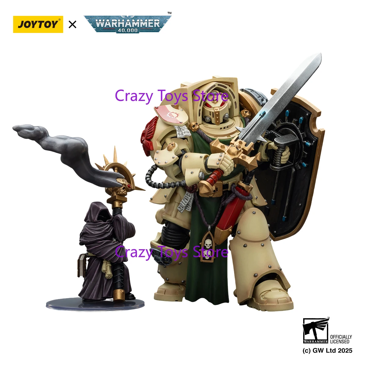 

В наличии JOYTOY 1/18 Фигурка Warhammer 40K Dark Angel Deathwing Knight 1 2 3 Фигурка Коллекция игрушек Подарок
