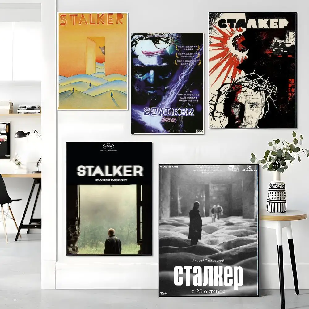 classic movie S-Stalker-R Painting Calligraphy Boho Botanical Decor for Living Room Elegant Home Style