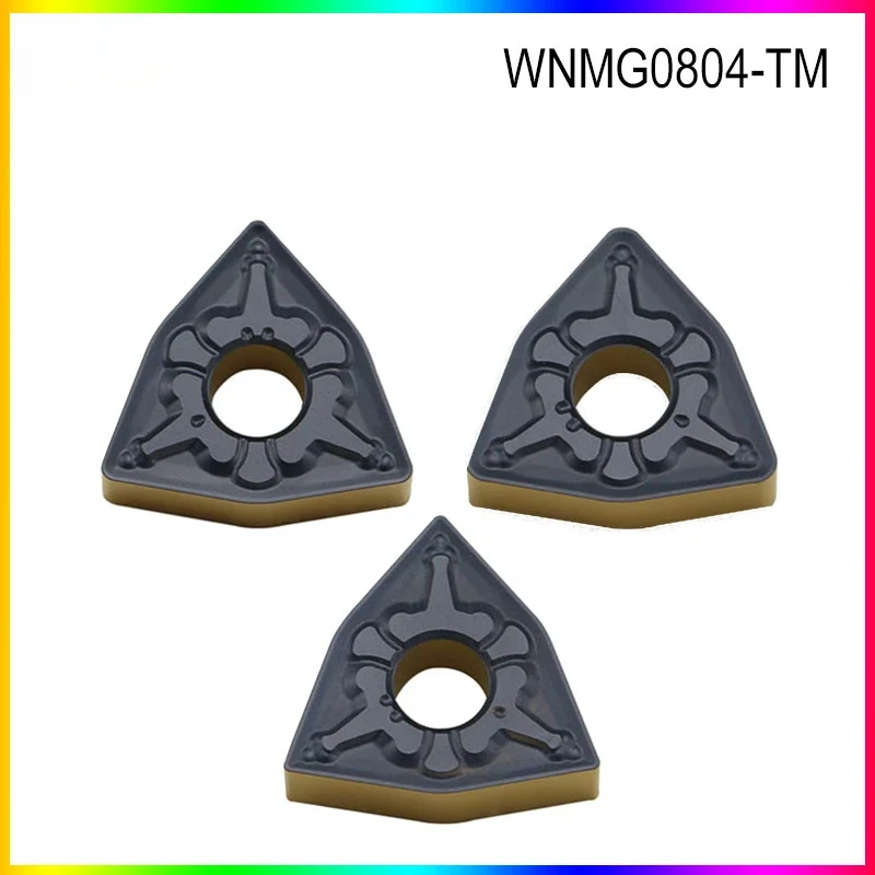 

NEW High quality WNMG0804 insert suitable for Adjust material, forging materials, abrasive rigid,is used with turning tool lever