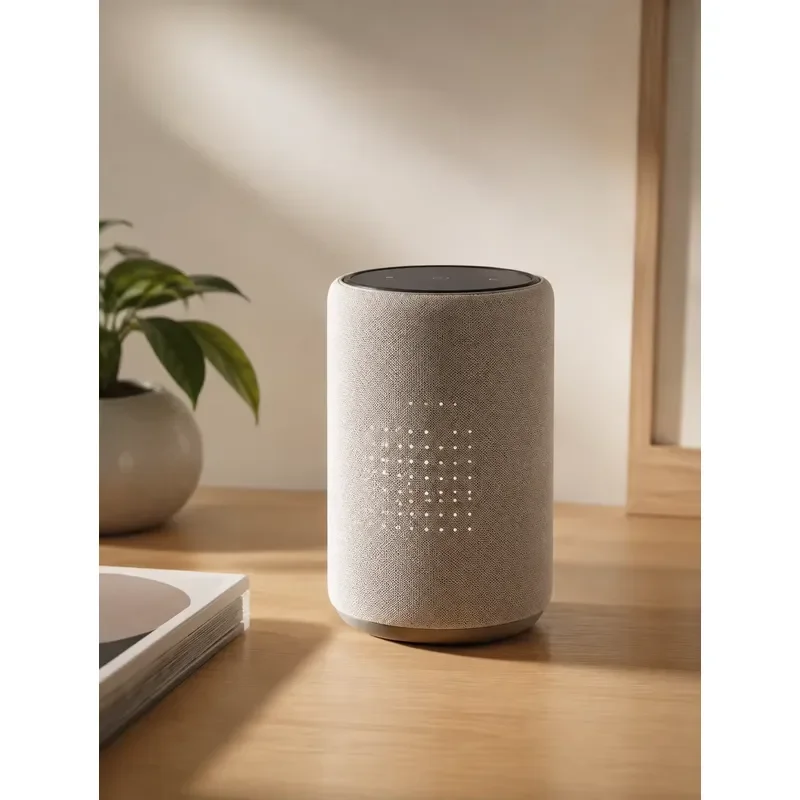 Smart AI Alarm Clock with Sunrise Simulation and White Noise Sleep Aid Voice Control Bedside Lamp Wi-Fi Connected Intelligent