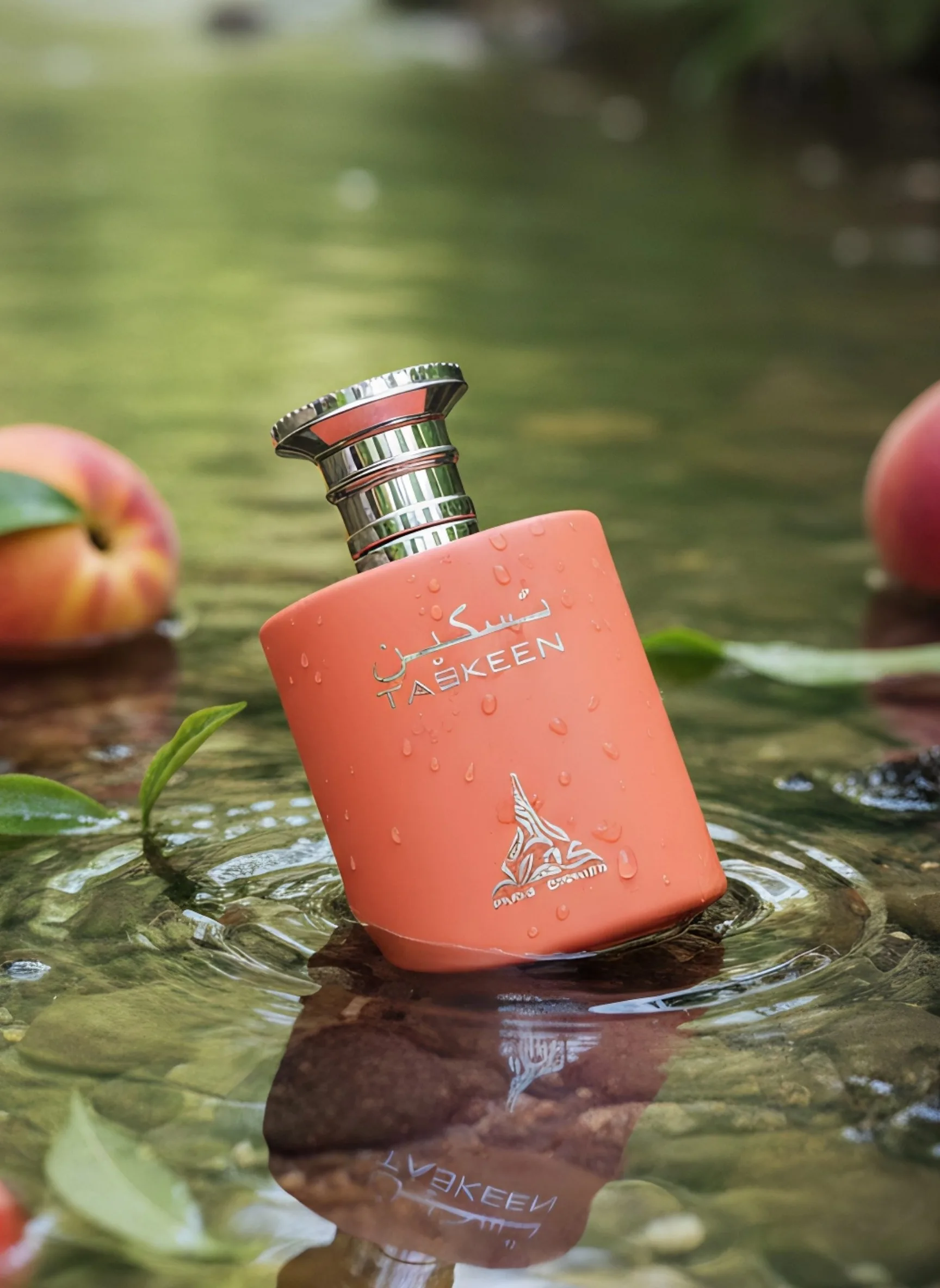 باريس ركن Taskeen الخوخ الشاي EDP 3.4 أوقية سائلة، عطر شفاء لطيف للجنسين، رائحة مهدئة لشاي الخوخ الحلو للارتداء اليومي