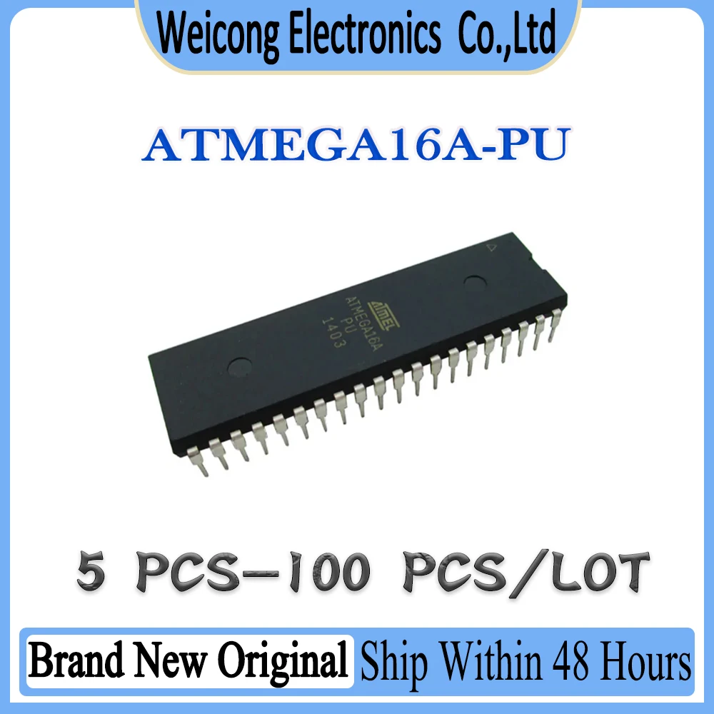 

ATMEGA ATMEGA16 ATMEGA16A ATMEGA16A-PU New Original IC Chip DIP-40