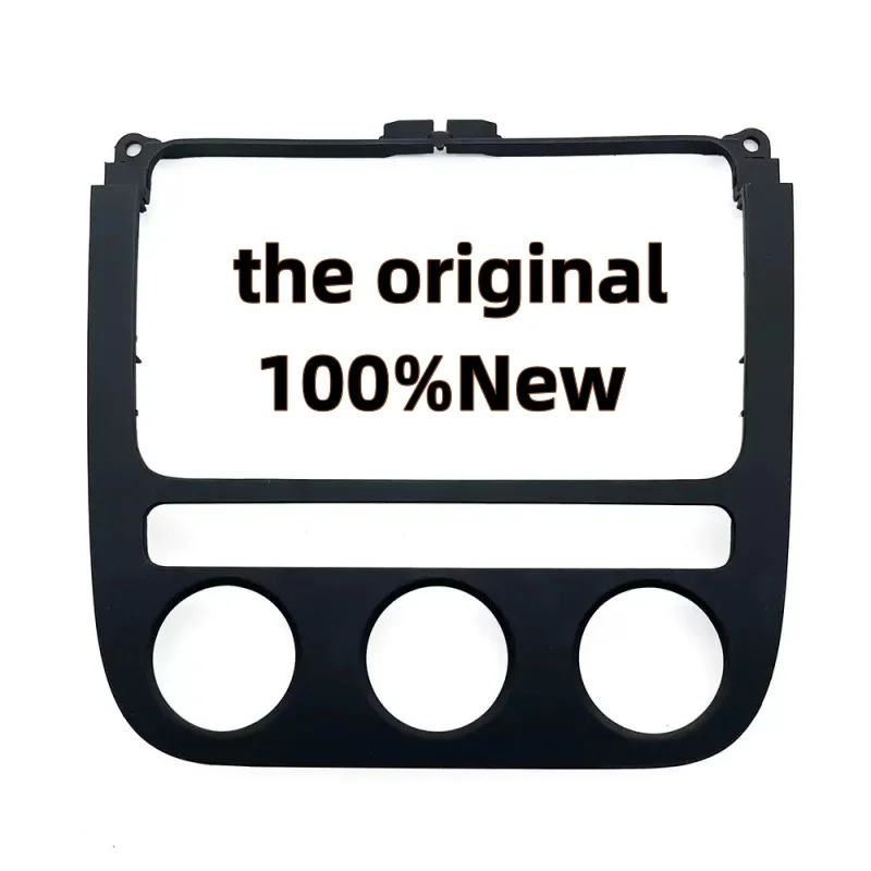 Para VW para Jetta para MK5 Golf 5 panel de control de Audio panel DV panel de ajuste de salida de aire acondicionado panel de control central de coche