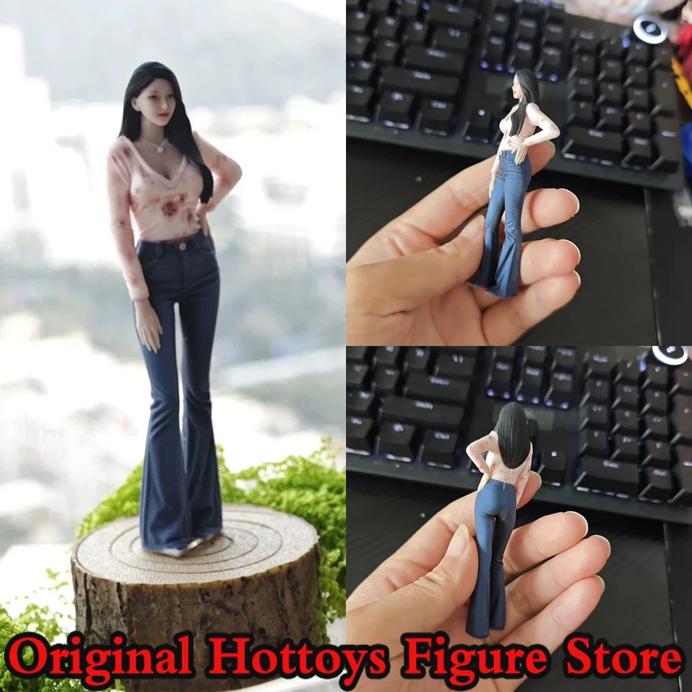

1/18 Scale Women Soldier Spicy Girl Mini Realistic Sculpture Model Full Set About 9cm Action Figure Doll Gifts Collection