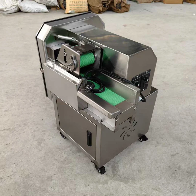 

Small Desktop Cabbage Celery Leek Cutter Machine 220V/110V Vegetable Slicing Machine Fruit Vegetable Slicer
