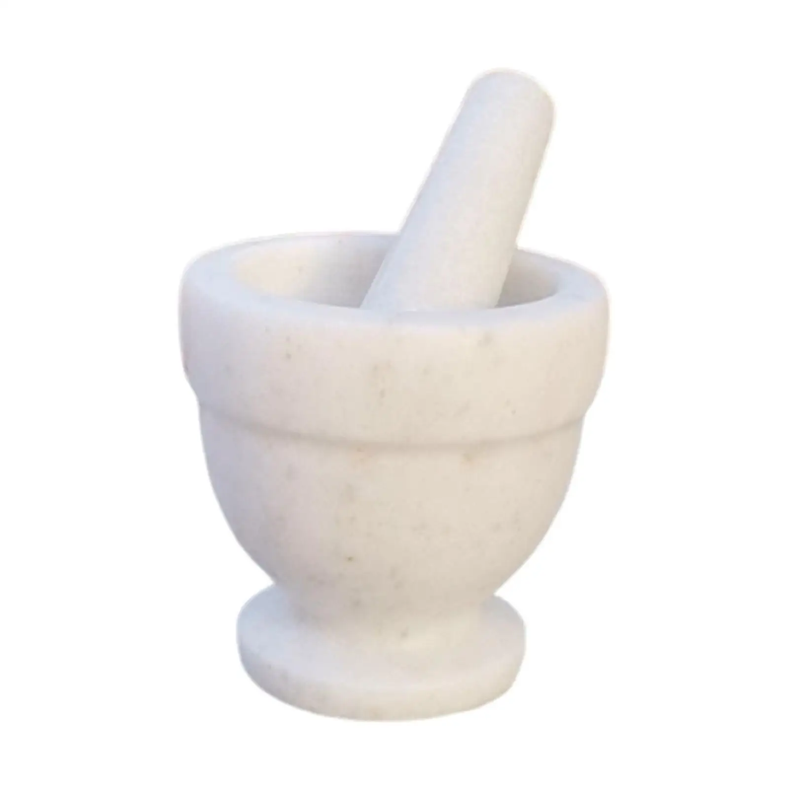 Mortar and Pestle Set Polished Garlic Crusher for Spoon Kitchen Cooking