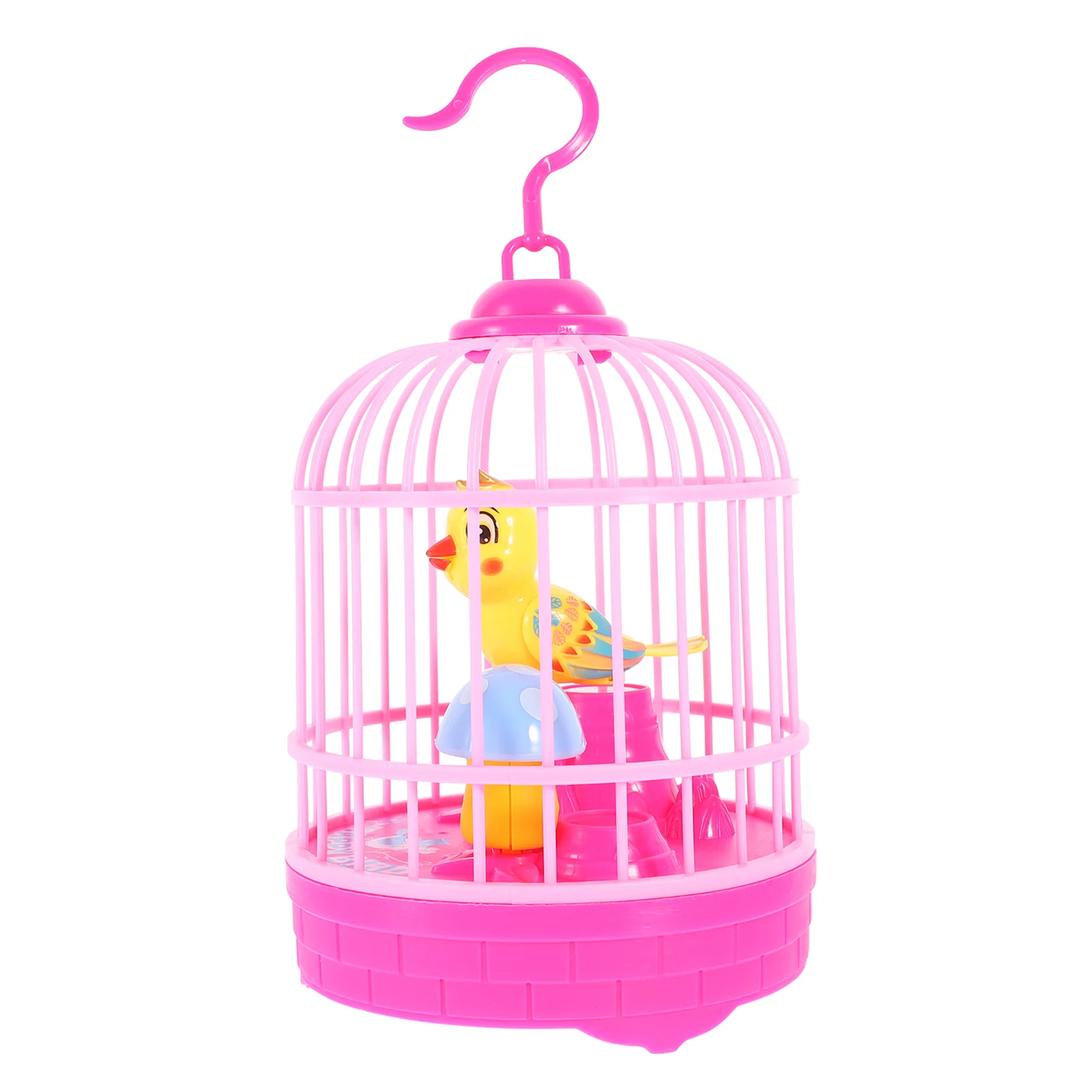 Light Music Bird Cage Voice Control Simulation Birds Toy Voice-activated Electric in Creative Kids Toys