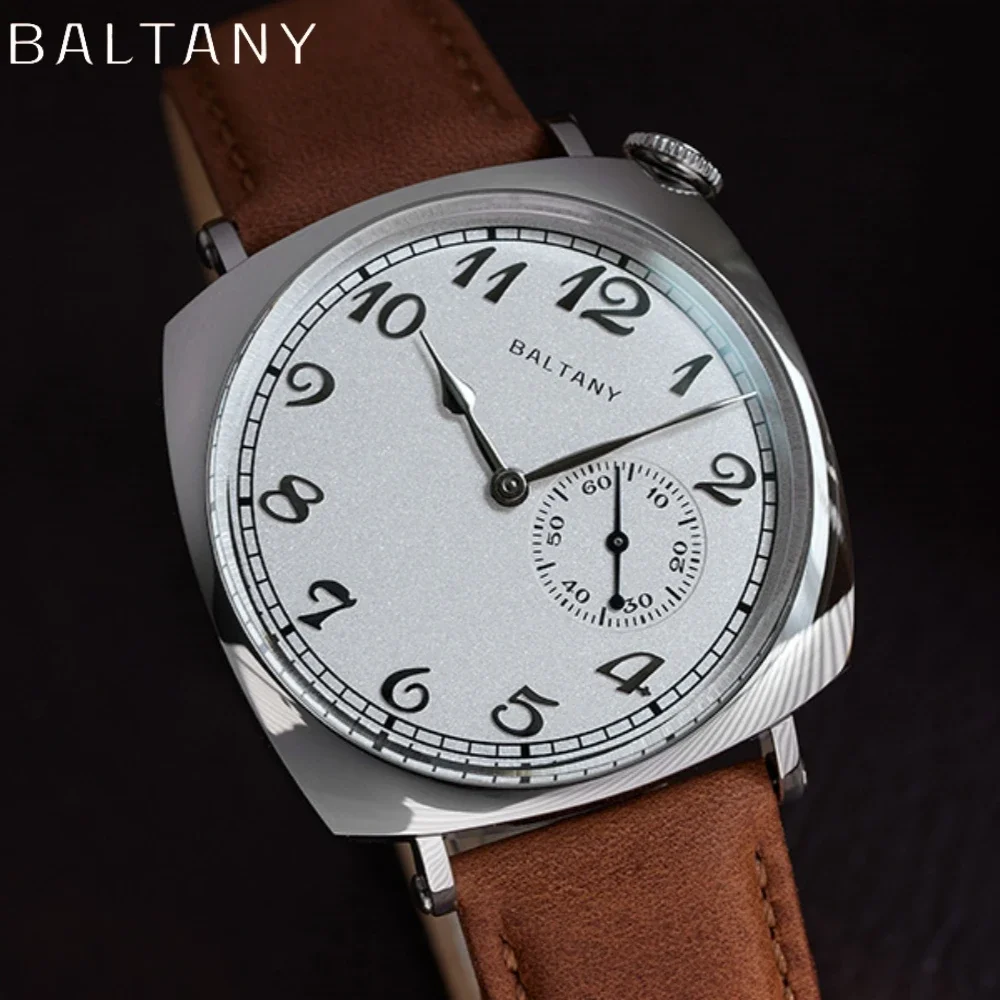 Baltany 2025 Jam Tangan Mekanis Pria Baru Seagull 1701 1921 Kristal Safir Antik Baja Tahan Karat Tahan Air Reloj Hombre