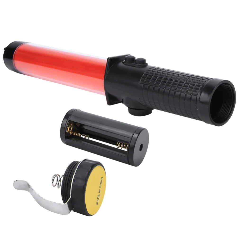 Portable PVC Traffic Baton Flash Mode Hand Held Signal Wand Bright Light Glow Stick Traffic Command