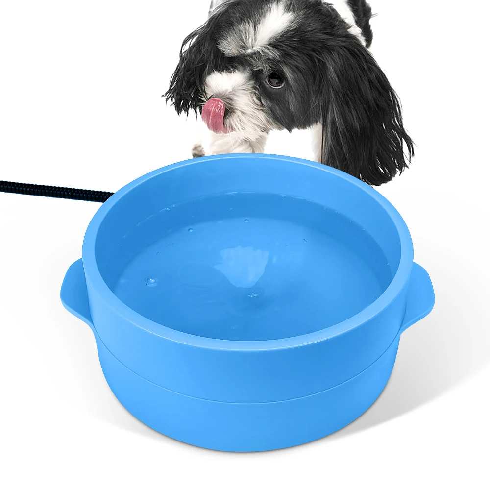 Heated Pet Bowl Intellectual Temperature Automatic Constant Temperature pet water fountain for dogs squirrels, birds and chicken