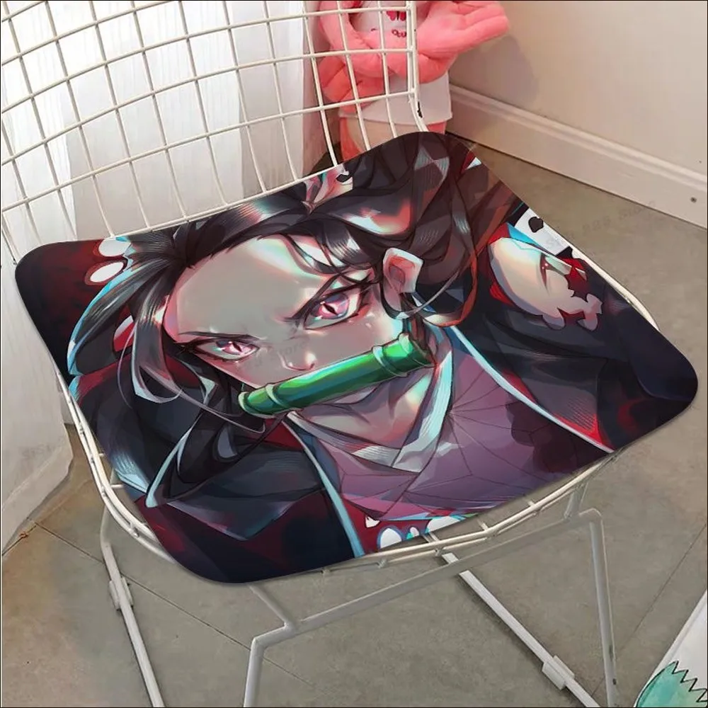 Demon Slayer Cushion Mat Simplicity Multi-Color Dining Chair Cushion Circular Decoration Seat For Office Outdoor Garden Cushions