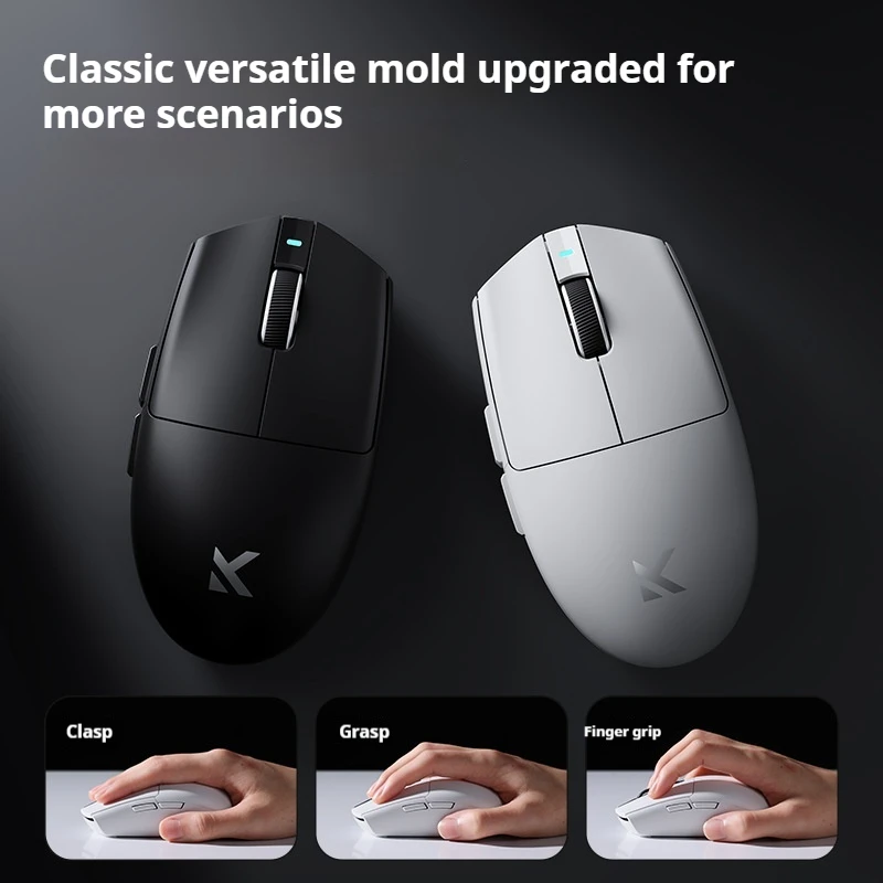 MCHOSE G3V2 Wireless Gaming Mouse 2 4G Bluetooth Wired Tri Mode Lightweight Office Mouse For Desktop Laptop Gamer