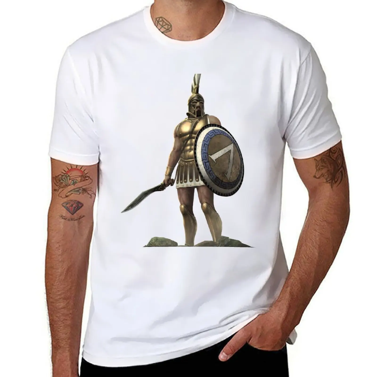 

Leonidas King of Sparta T-Shirt man t shirt graphic t shirt man designer T-Shirt