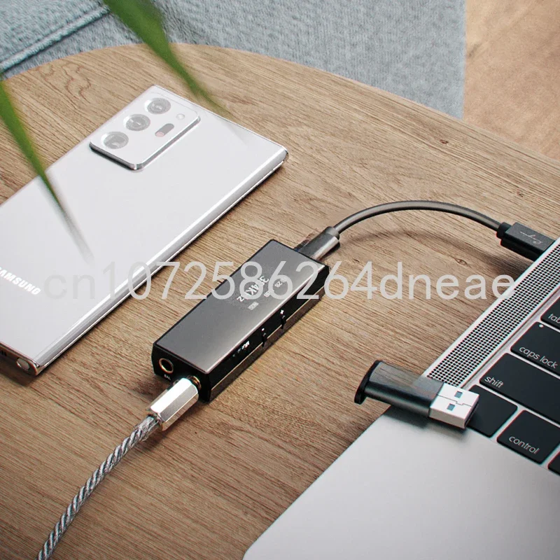 RU6 RU7 R2R przenośny dekodowanie 4.4 zbalansowany uchwyt na ucho Android Typec Apple Phone mały ogon