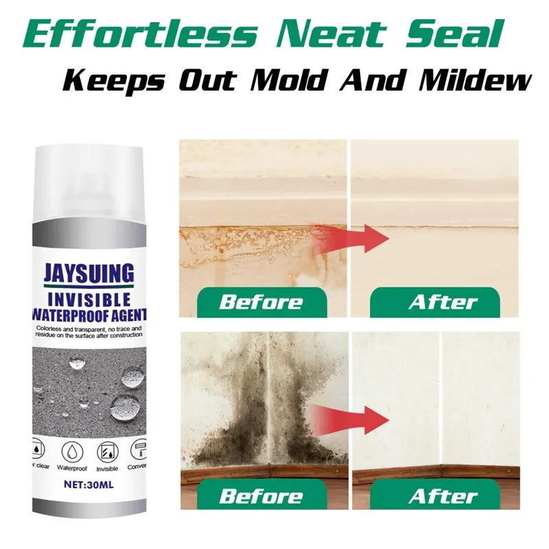 JAYSUING 1PC Sealant Coating Liquid Waterproof Strong Adhesion Leak Water Leak Repair Sealant Plug