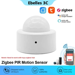 Tuya Zigbee Motion Sensor Mini Presence Sensor Smart PIR Human Body Motion Detector Anti Theft Alarm Systems Security Home