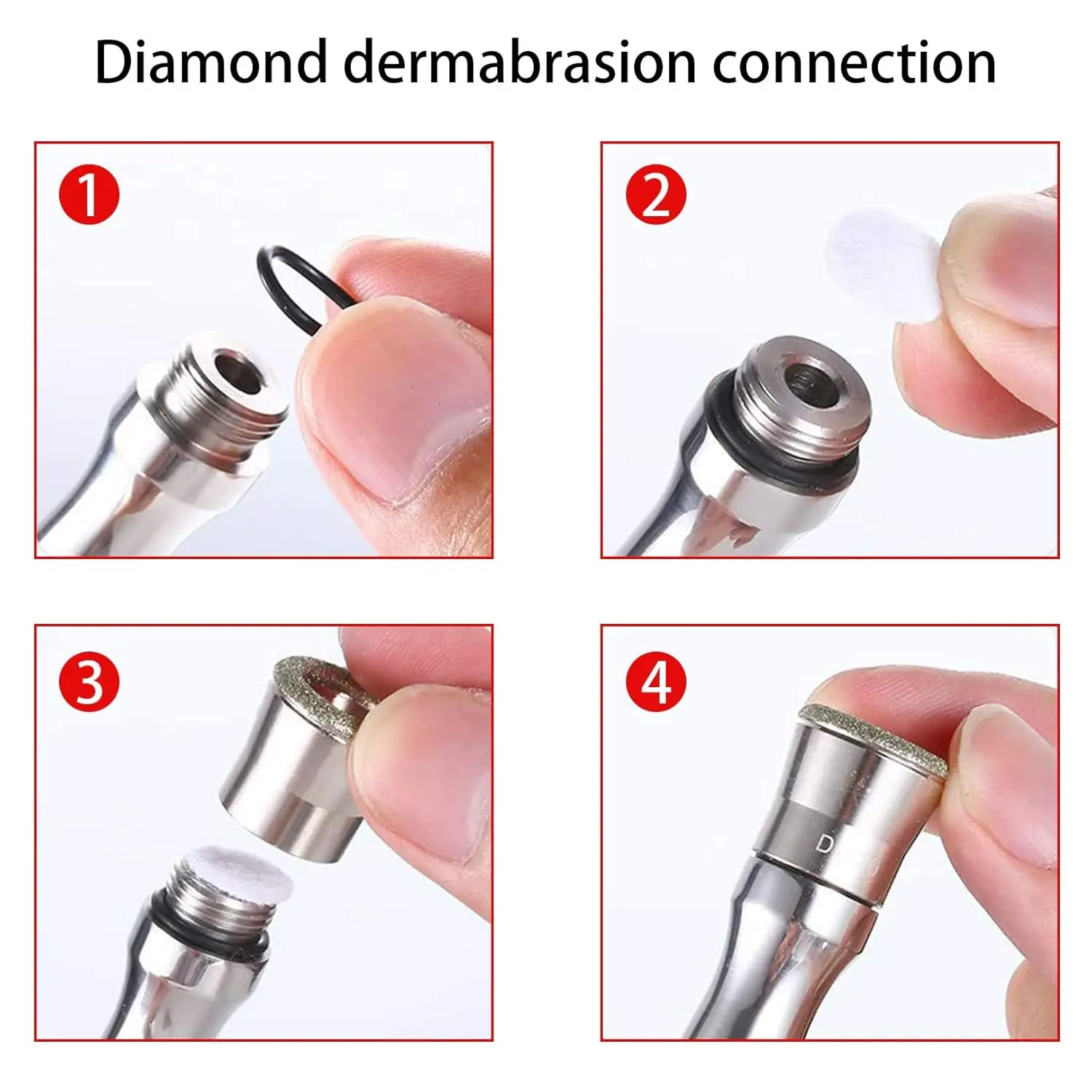 Filtres de remplacement en coton pour Microdermabrasion, 500 pièces, pour soins du visage et élimination des points noirs, accessoires de filtres sous vide pour le visage