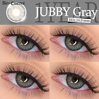 Bio-essence 1 Pair Colored Contact Lenses for Eyes Natural Lenses Beauty Fashion Blue Lenses Green Eye Contact Gray Eye Lense