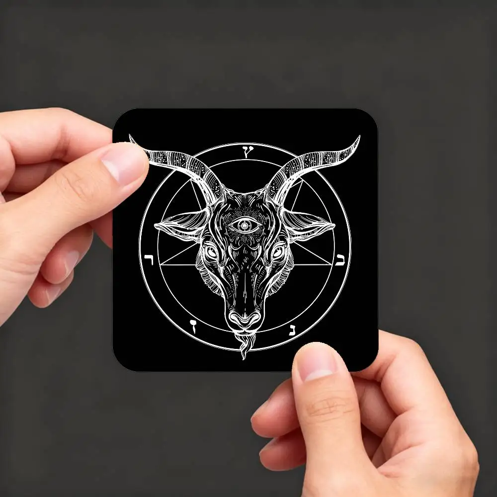 الشيطان الماعز الشيطان مغناطيس الثلاجة ملصقات مغناطيسية إبداعية مخصصة مع المغناطيس #6